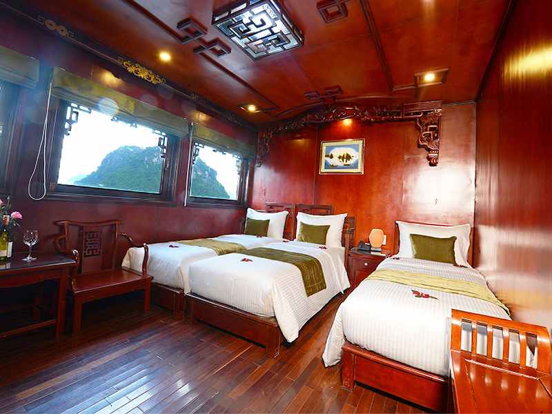 Deluxe Triple Sea View - 3 Pax/ Cabin (Location: 1st Deck - Sea View)