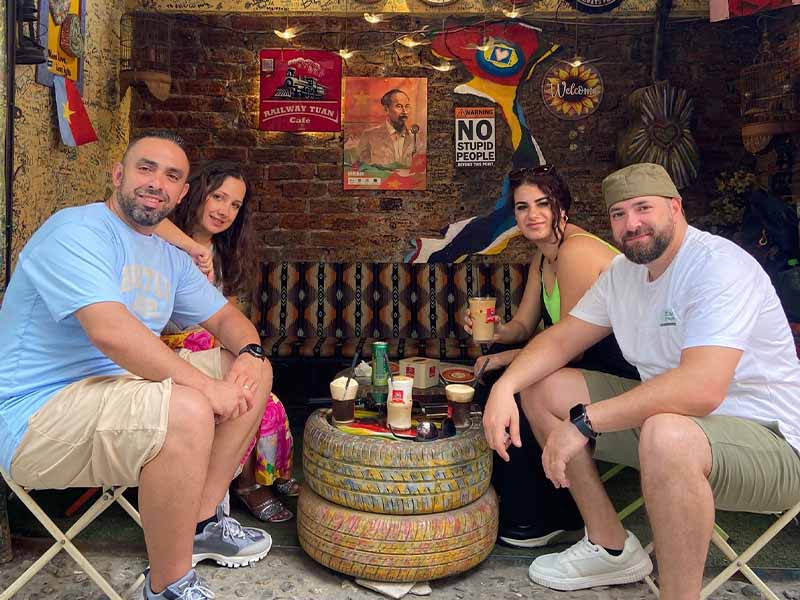 Hanoi Female Vespa Food Tour By Night